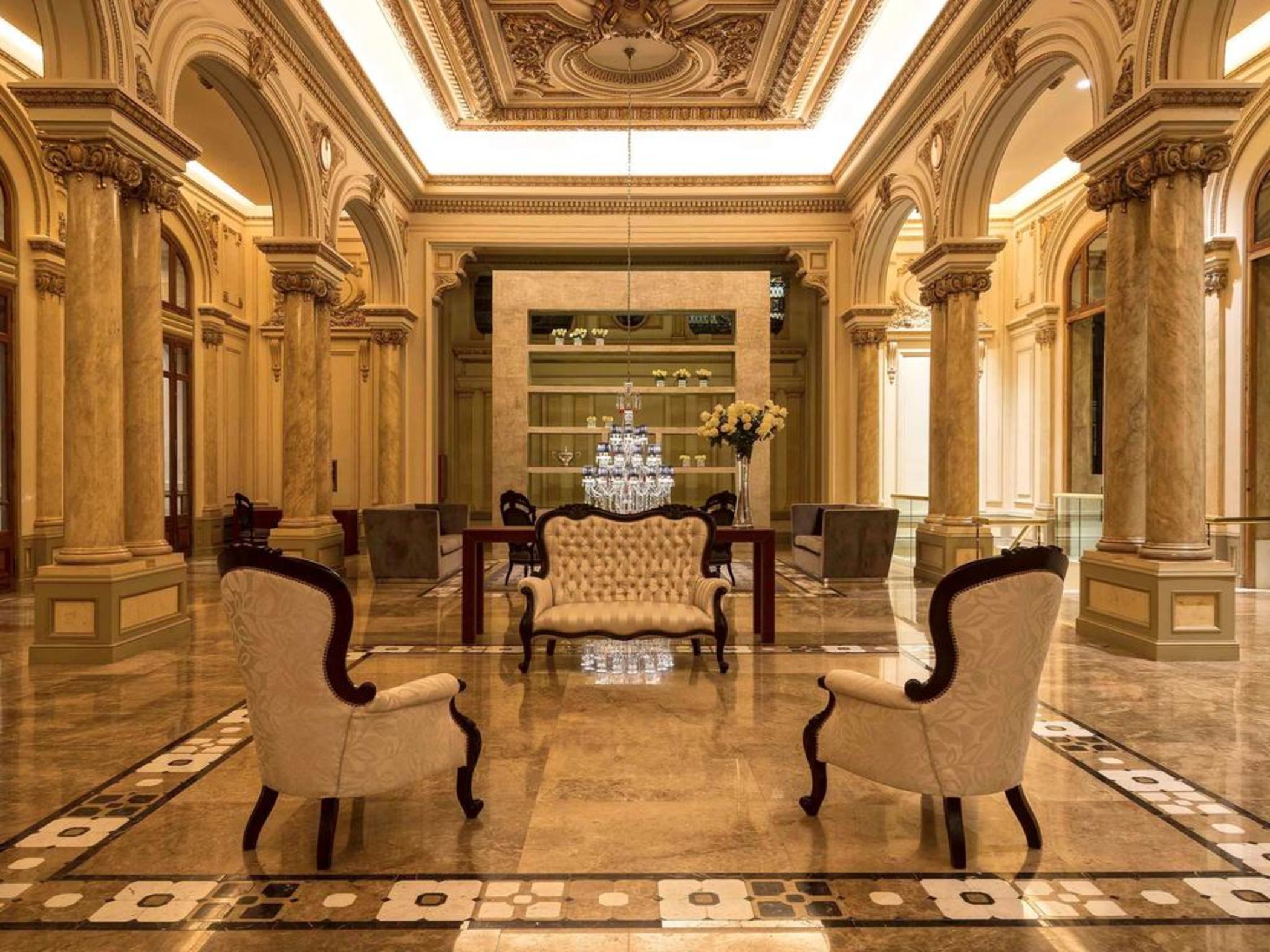 Sofitel Montevideo Casino Carrasco & Spa Ngoại thất bức ảnh The lobby of the hotel