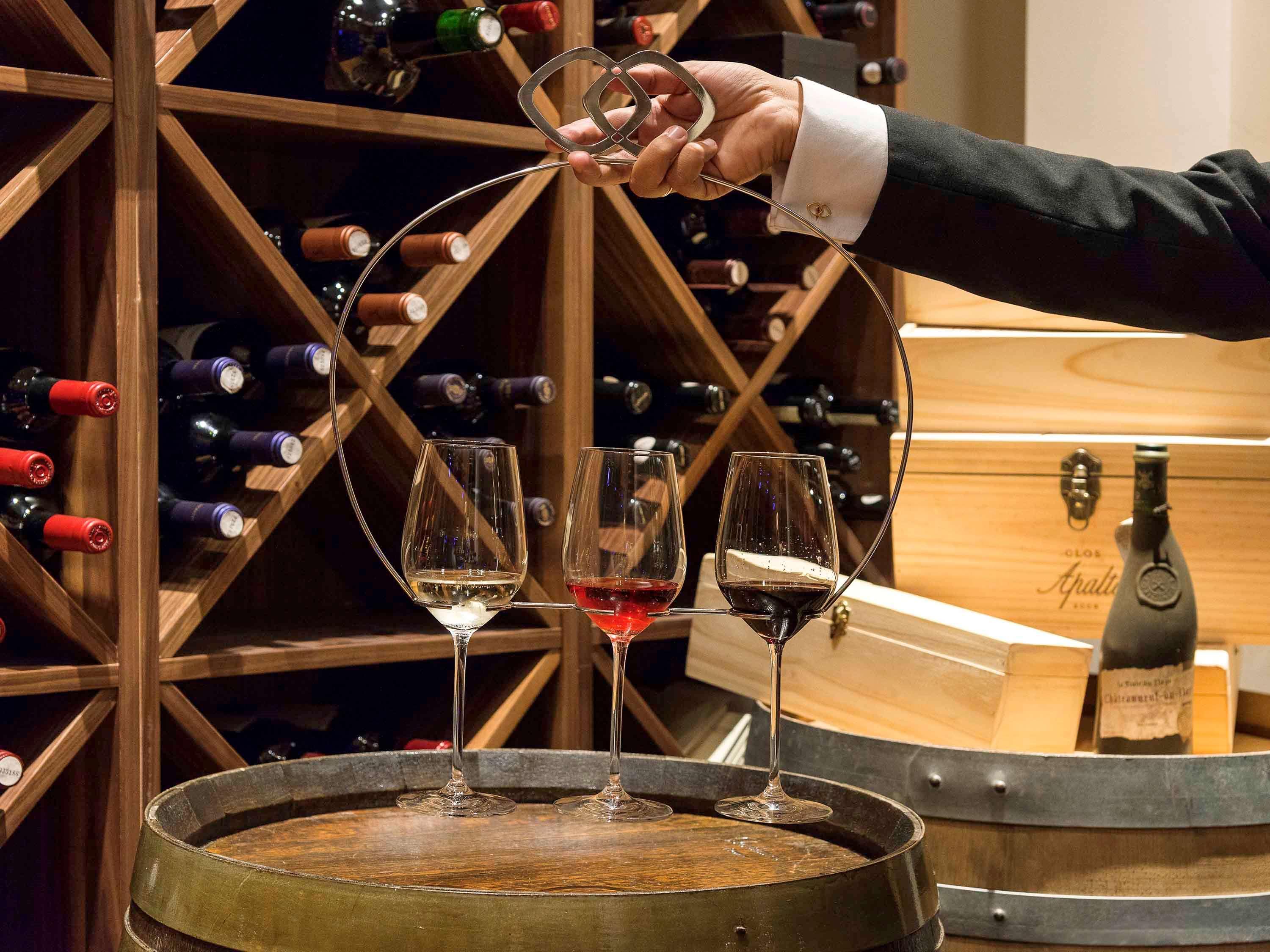 Sofitel Montevideo Casino Carrasco & Spa Ngoại thất bức ảnh Wine tasting