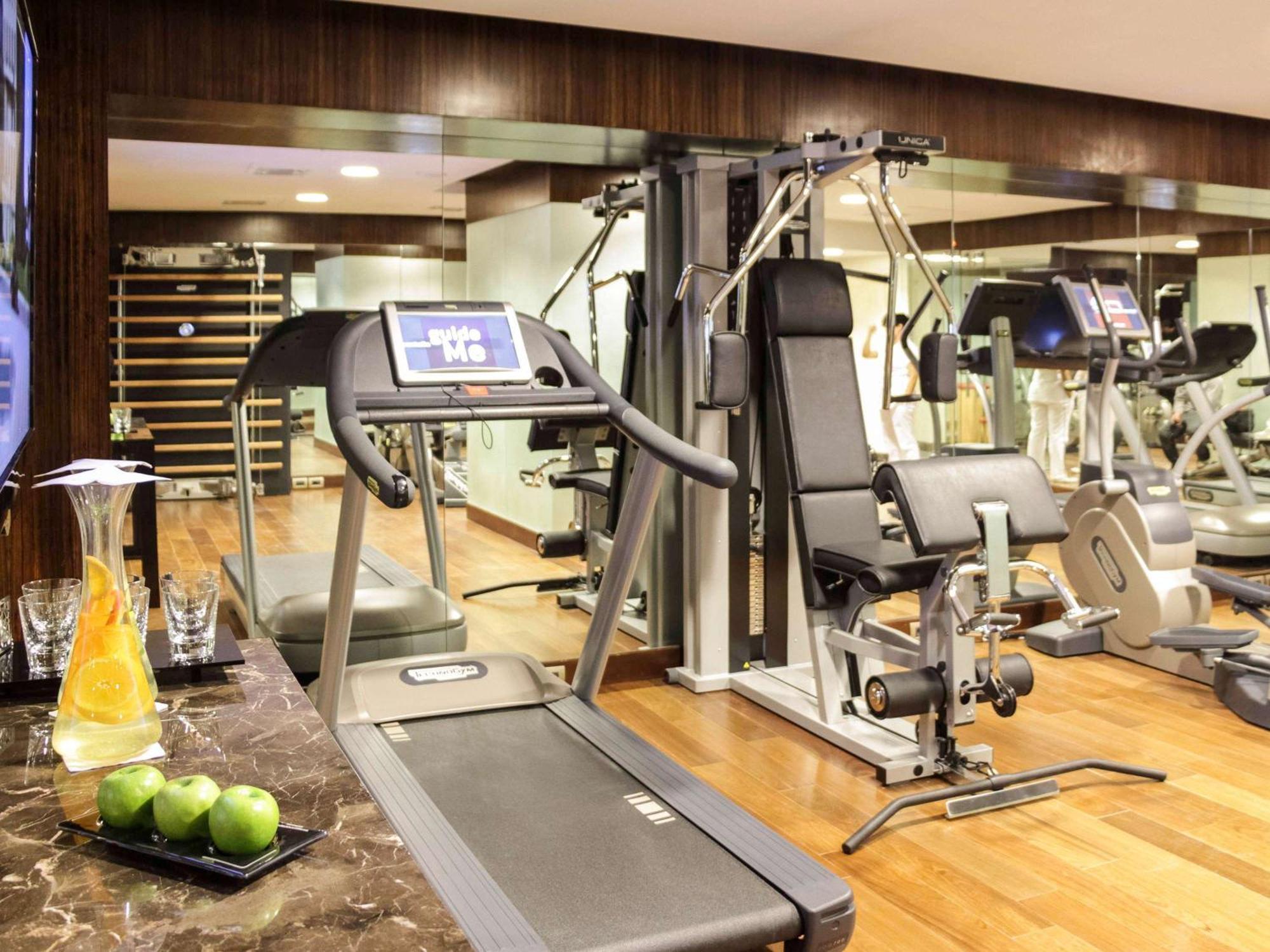 Sofitel Montevideo Casino Carrasco & Spa Ngoại thất bức ảnh The gym at the hotel