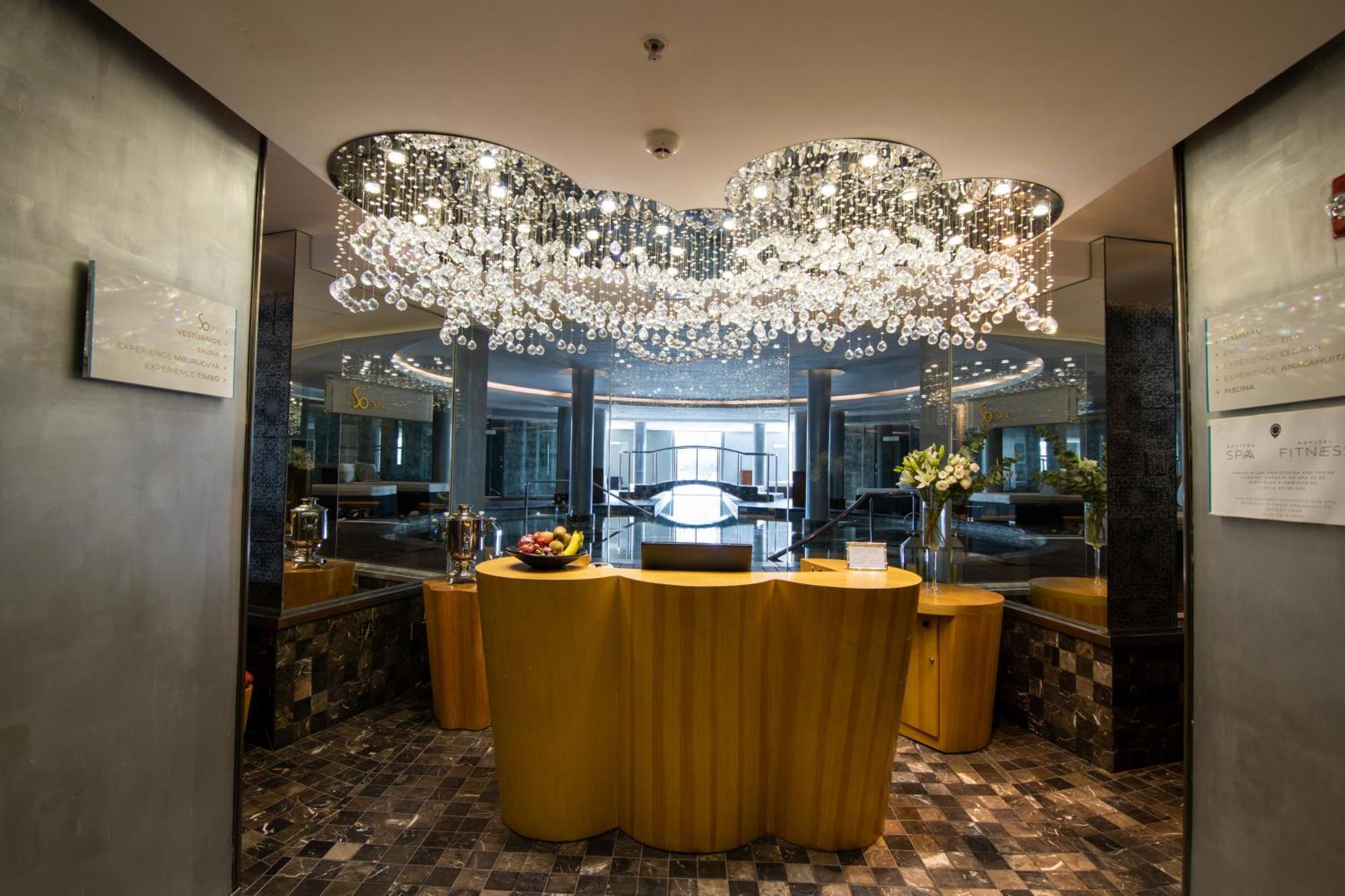 Sofitel Montevideo Casino Carrasco & Spa Ngoại thất bức ảnh The lobby of the hotel